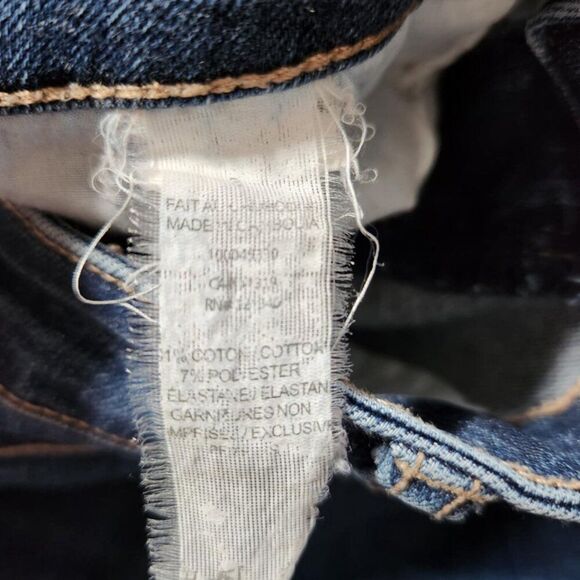 Garage size 03 high waisted skinny dark wash jeans - Picture 5 of 7